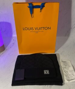 LV BEANIE & SCARF SET