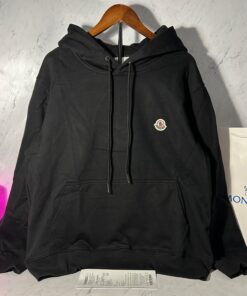 MONCLER LOGO PATCH HOODIE (SIZE S-XL)