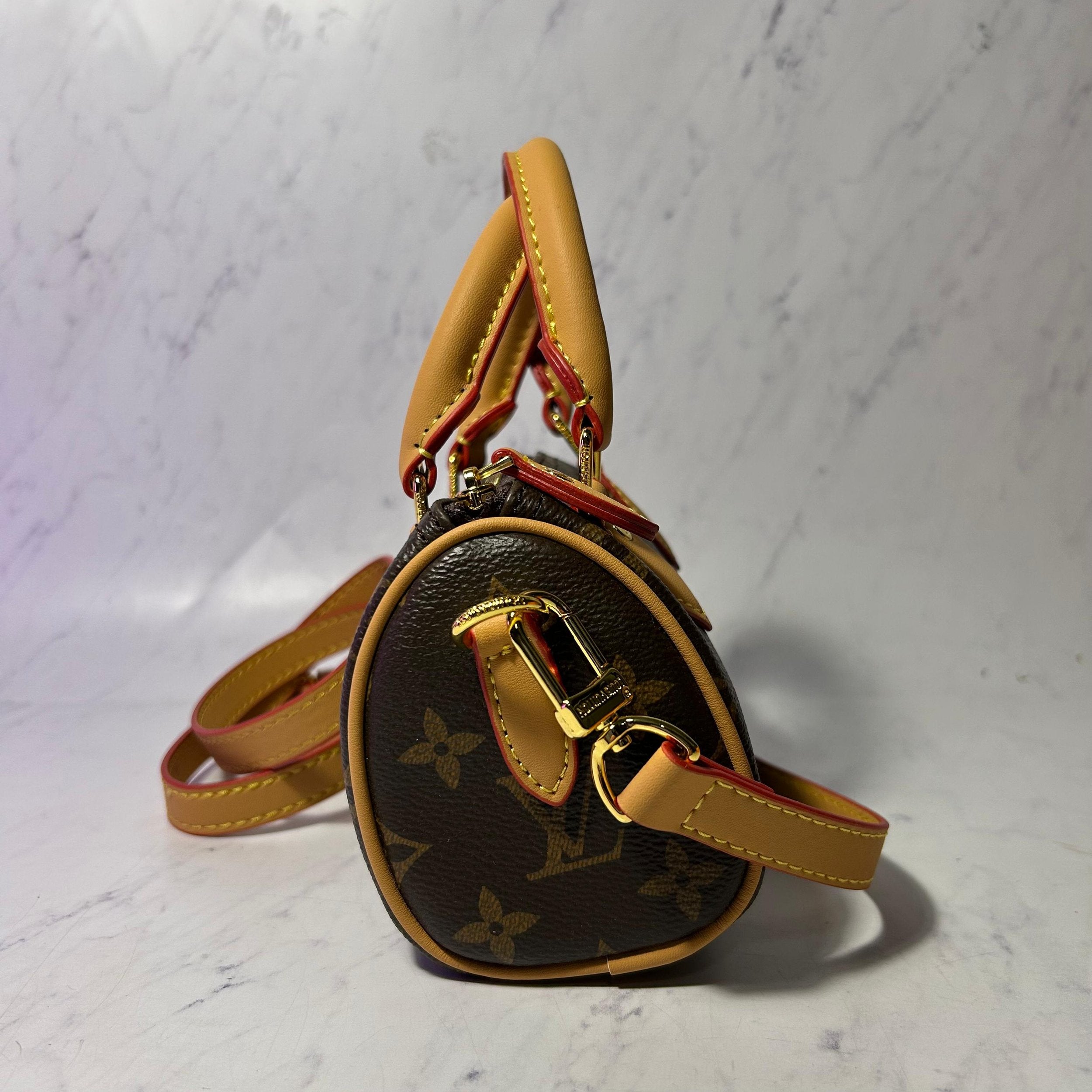 LV NANO SPEEDY HANDBAG - Image 5
