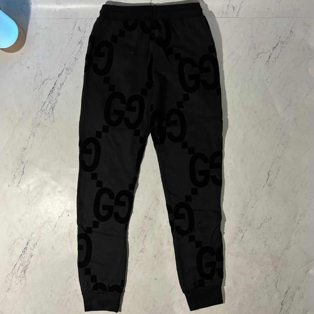 GUCCI MONOGRAM PATTERN JOGGERS (SIZE M-XL) - Image 7