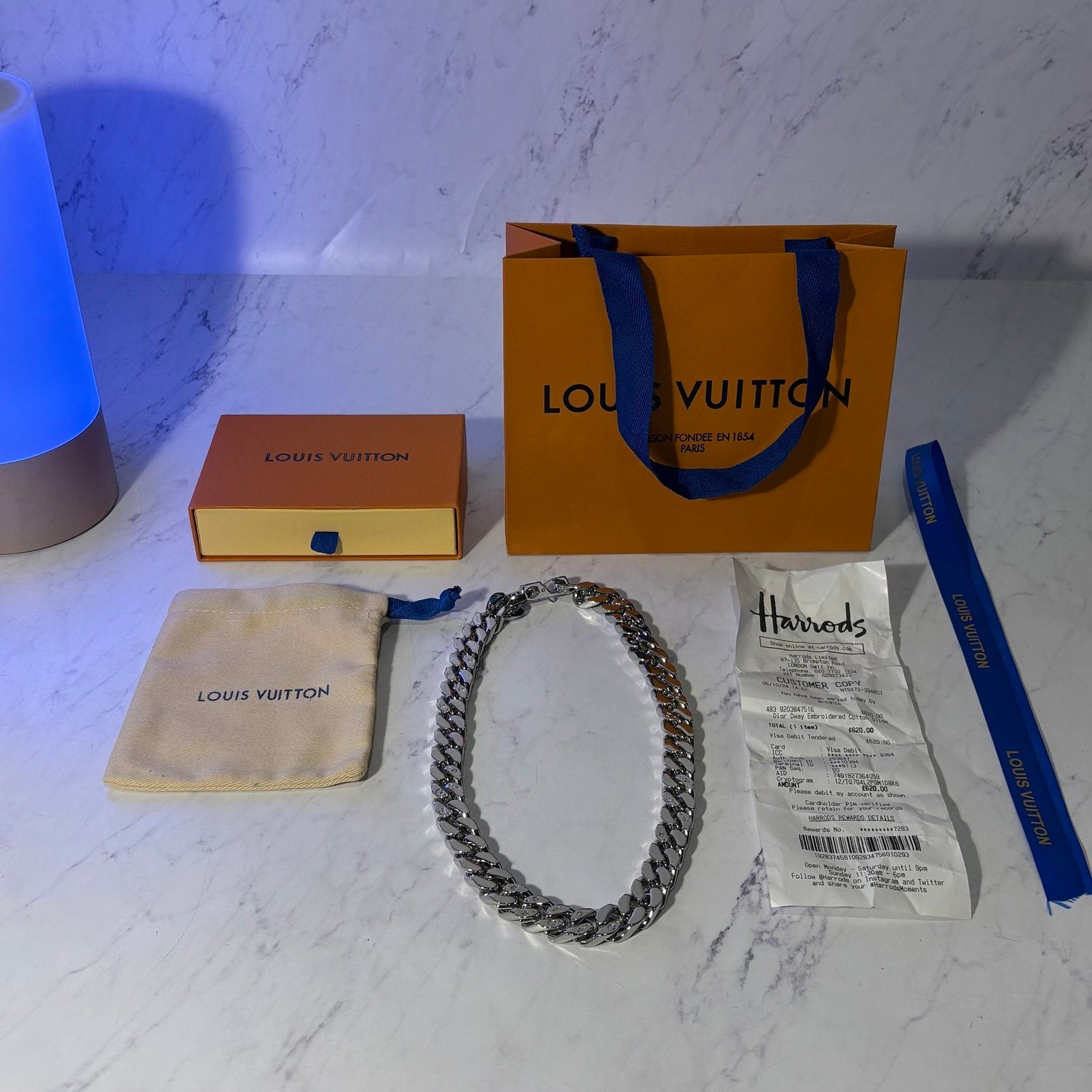 LV CHAIN NECKLACE