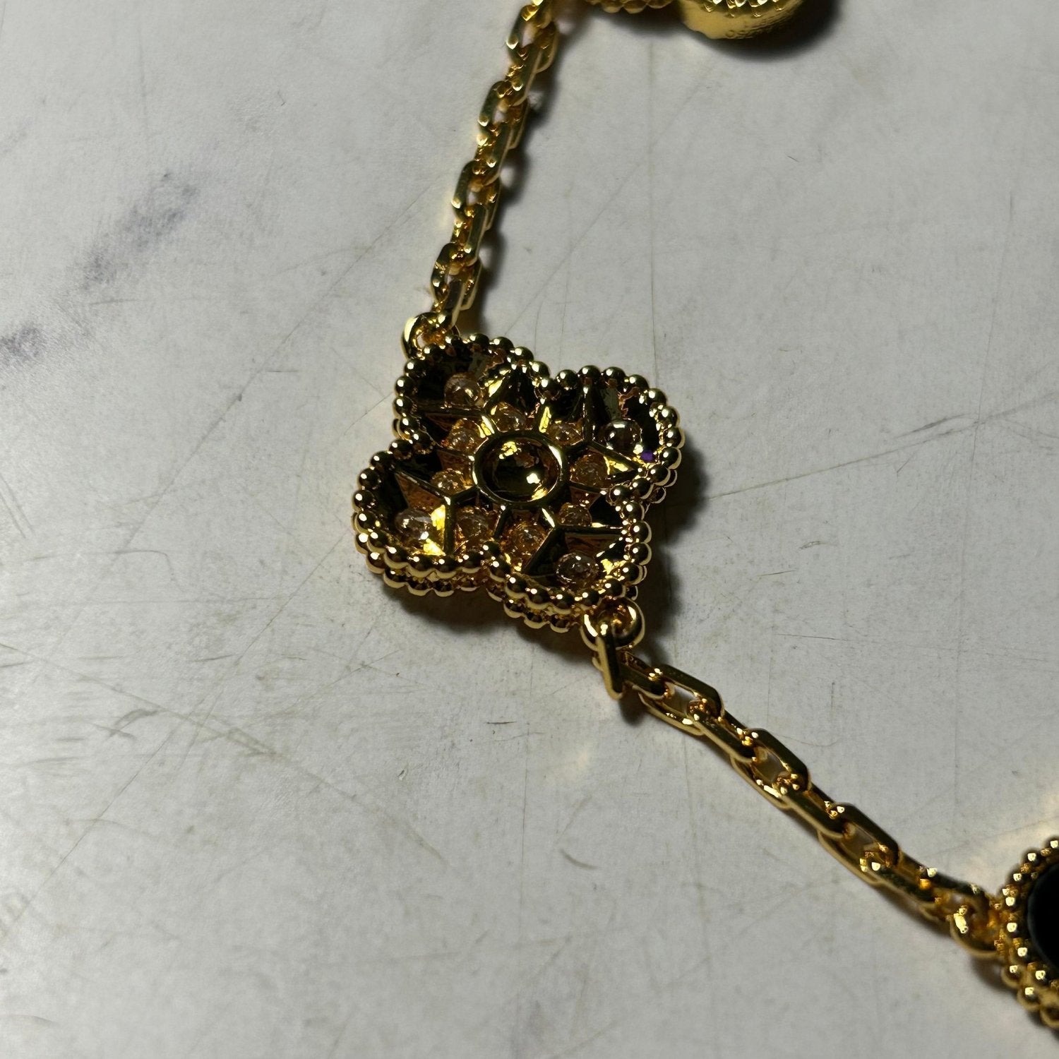 VAN CLEEF DIAMOND ALHAMBRA BRACELETS (8 COLOURS) - Image 8