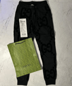 Alternative view of GUCCI MONOGRAM PATTERN JOGGERS (SIZE M-XL)