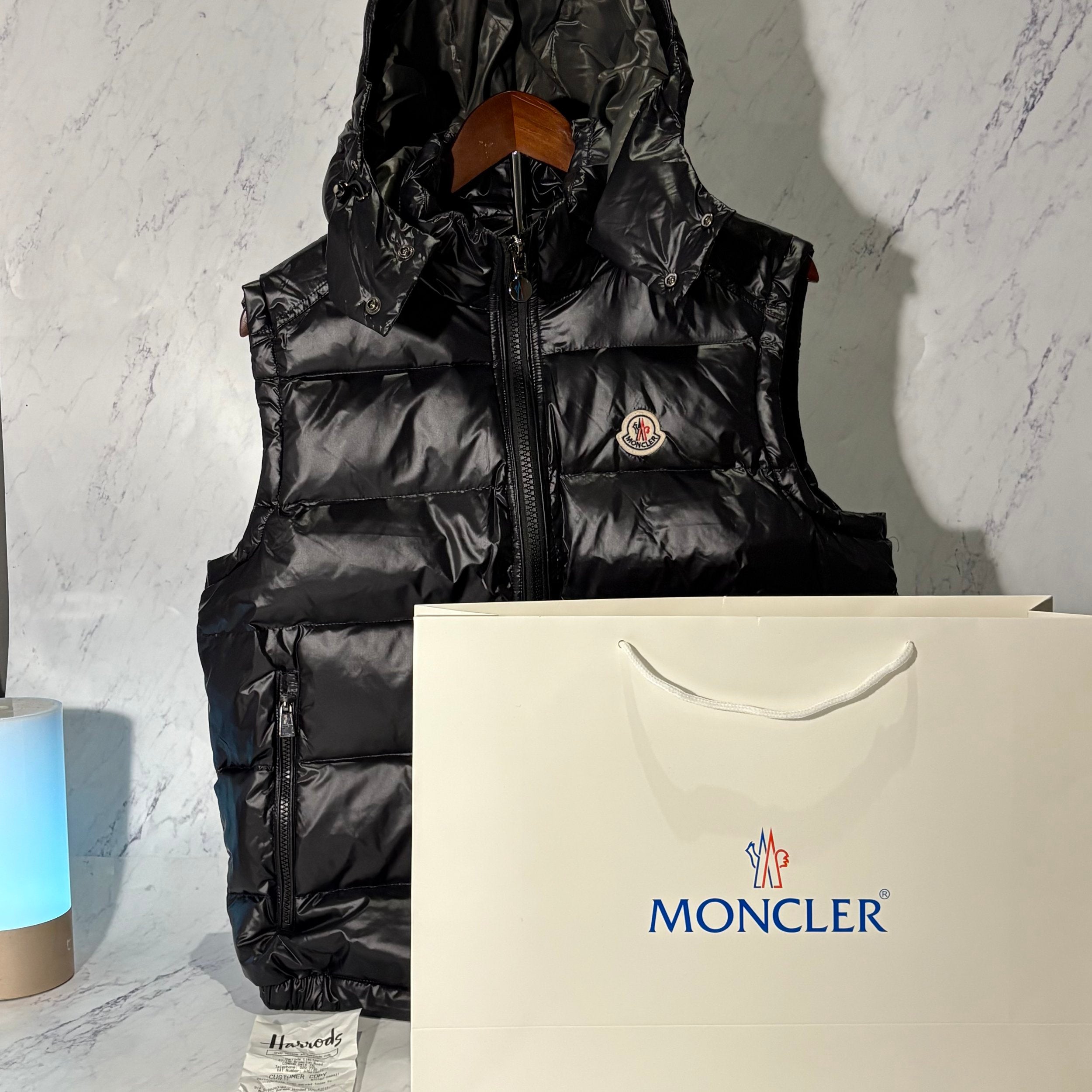 MONCLER GILET DETACHABLE HOOD (SIZE S-XL) - Image 8