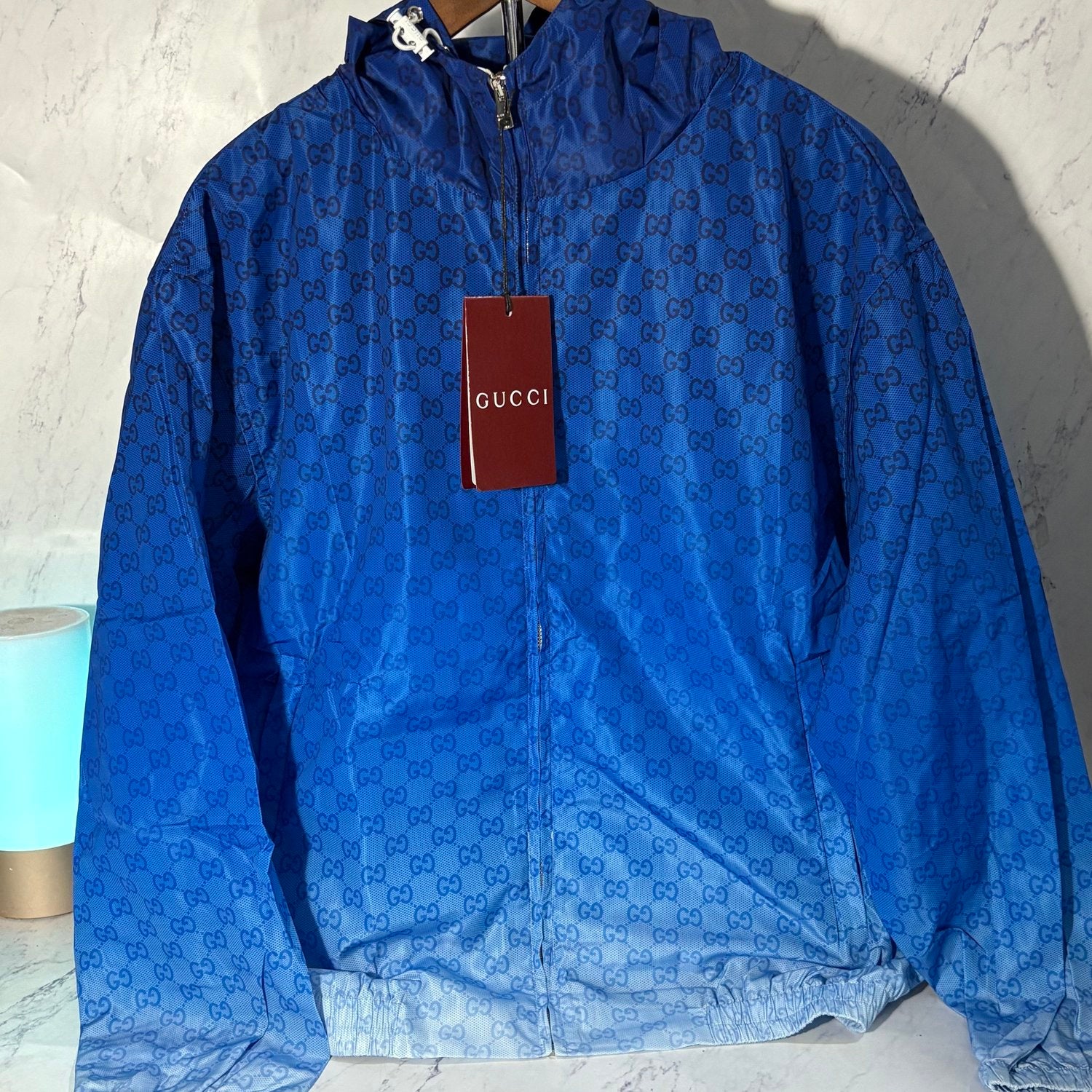 GUCCI GRADIENT BLUE WINDBREAKER (SIZE S-XL) - Image 2