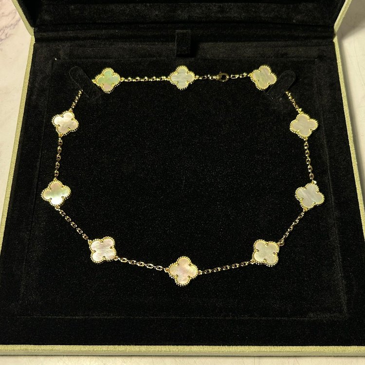 VAN CLEEF 10 MOTIFS NECKLACE (6 COLOURS) - Image 19
