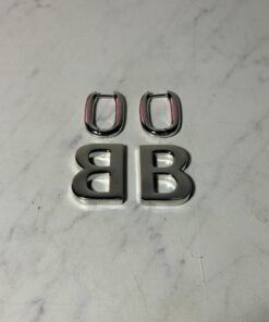Alternative view of BALENCIAGA B EARRINGS (2 COLOURS)