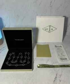 VAN CLEEF 20 MOTIFS NECKLACE (6 COLOURS)