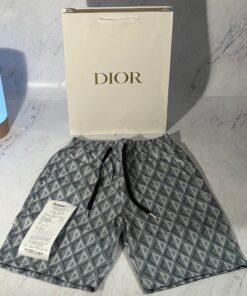 DIOR CD DIAMOND SHORTS (SIZE M-XL)