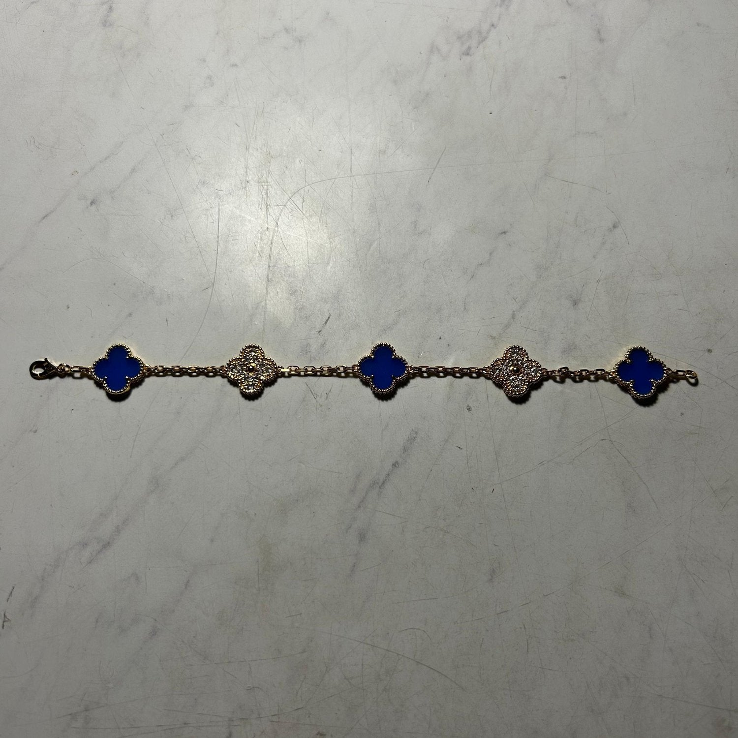 VAN CLEEF DIAMOND ALHAMBRA BRACELETS (8 COLOURS) - Image 4