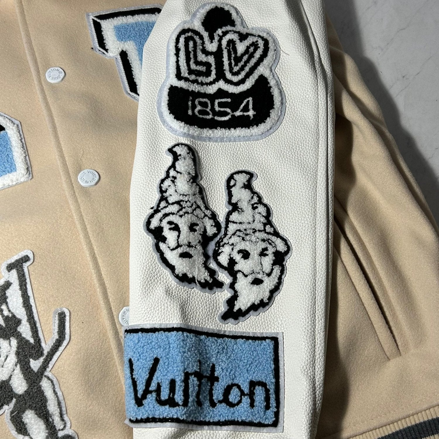 LV VARSITY JACKET (SIZE M-XL) - Image 4