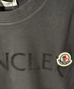 Alternative view of MONCLER FLOCKED LOGO T-SHIRT (SIZE S-XL)
