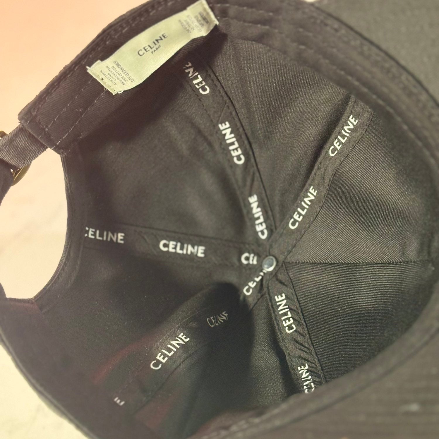 CELINE LOGO CAP - Image 3