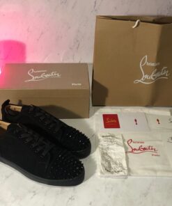 LOUBOUTIN TRAINERS JUNIOR SPIKES (SIZE 8-11 UK)