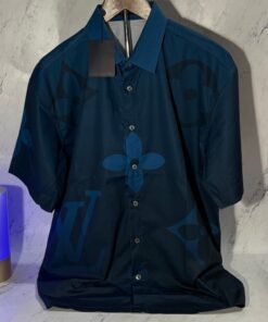 Alternative view of LV MONOGRAM BLUE SHIRT (SIZE M-XL)