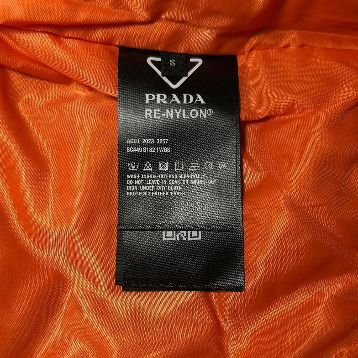 PRADA RE-NYLON BOMBER JACKET (SIZE S-XL) - Image 5