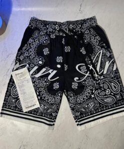 AMIRI BANDANA SHORTS (SIZE M-XL)