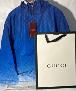 GUCCI GRADIENT BLUE WINDBREAKER (SIZE S-XL)
