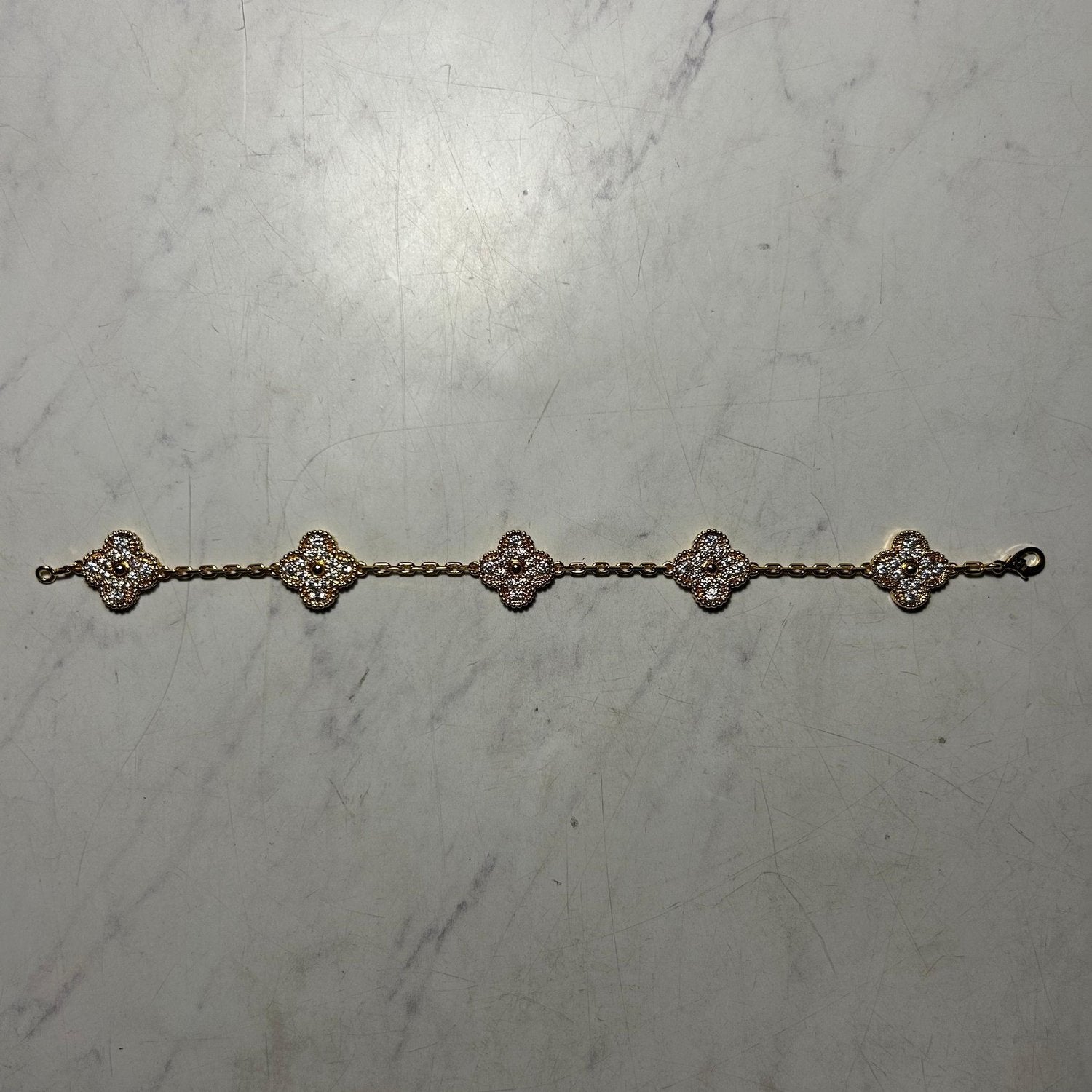 VAN CLEEF DIAMOND ALHAMBRA BRACELETS (8 COLOURS) - Image 34