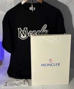 Alternative view of MONCLER VARSITY LOGO T-SHIRT (SIZE XS-L)