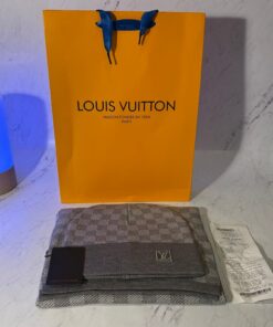 LV BEANIE & SCARF SET