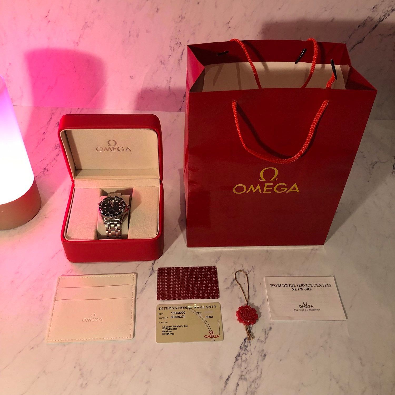 OMEGA SEAMASTER WATCHES (2 VARIANTS)