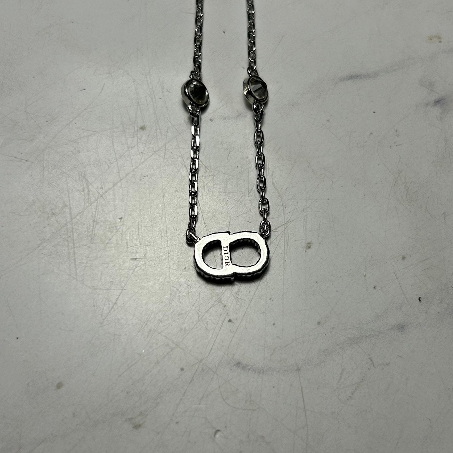 DIOR PETIT CD NECKLACE (2 COLOURS) - Image 3