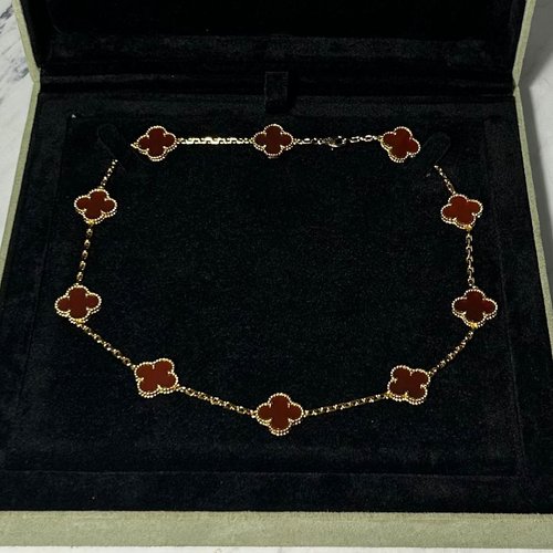 VAN CLEEF 10 MOTIFS NECKLACE (6 COLOURS) - Image 3