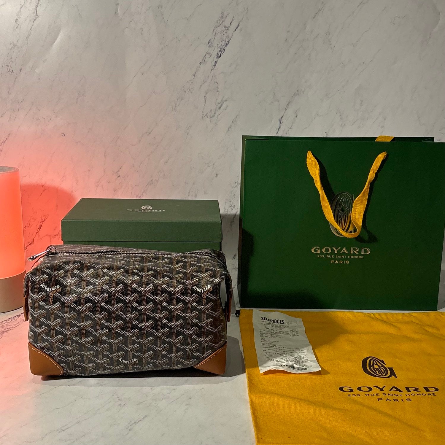 GOYARD TOILETRY BAG (6 COLOURS) - Image 4