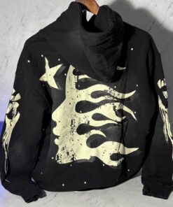 Alternative view of HELLSTAR HOODIE (SIZE S-XL)