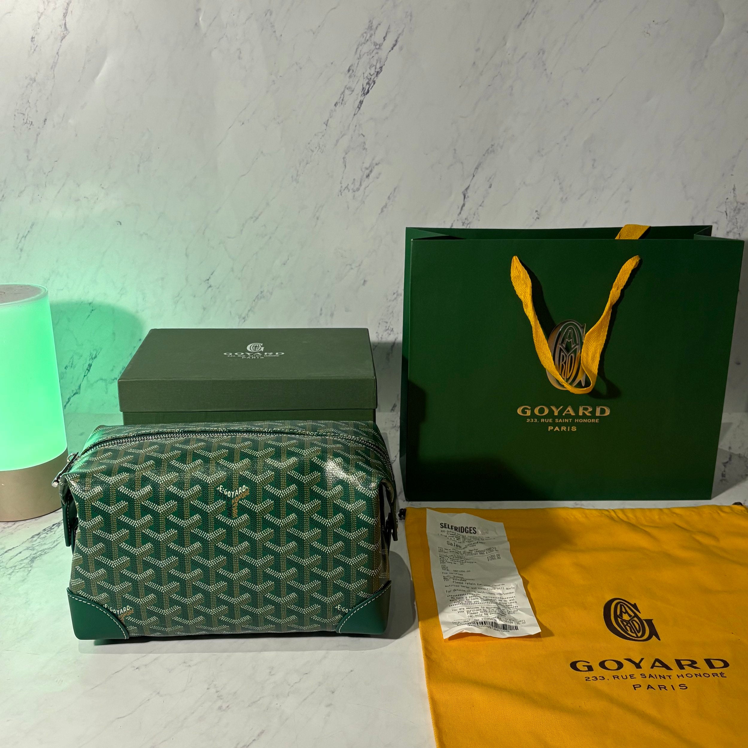 GOYARD TOILETRY BAG (6 COLOURS) - Image 17