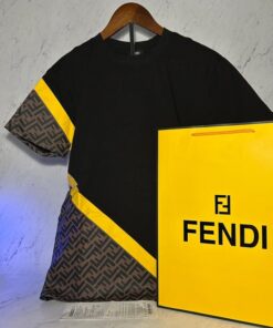 Alternative view of FENDI DIAGONAL T-SHIRT (SIZE S-XL)
