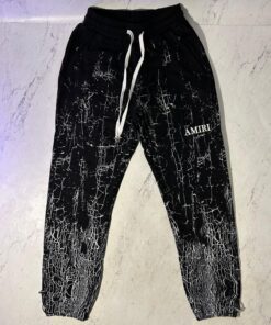 Alternative view of AMIRI CRACKED DYE JOGGERS (SIZE S-XL)