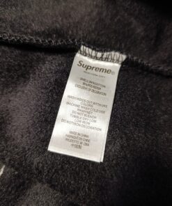 Alternative view of SUPREME SATIN APPLIQUE HOODIE (SIZE S-XL)