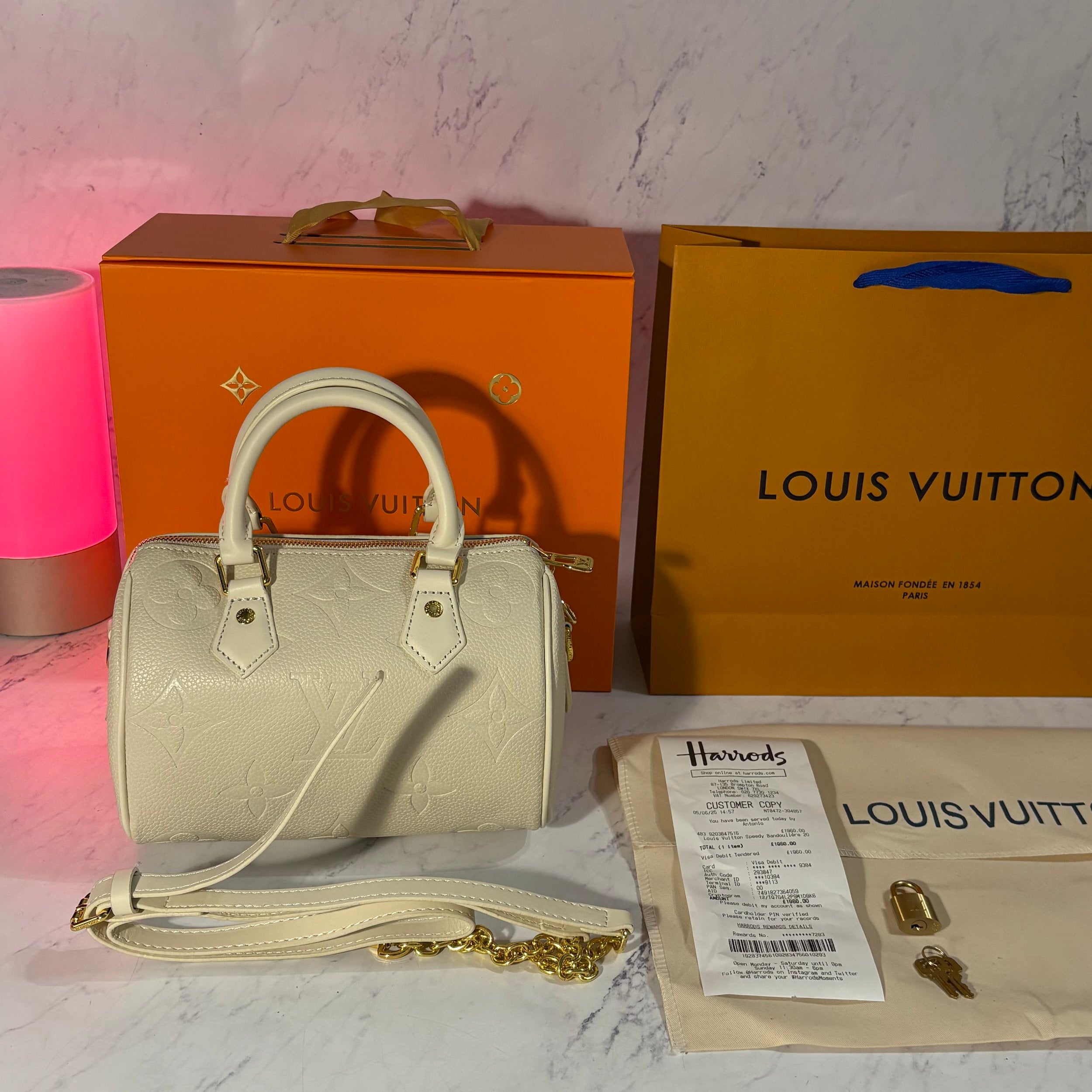 LV SPEEDY 20 HANDBAG