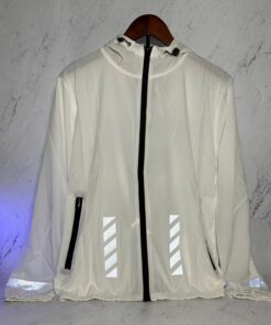 Alternative view of OFF WHITE WINDBREAKER (SIZE M-XL)