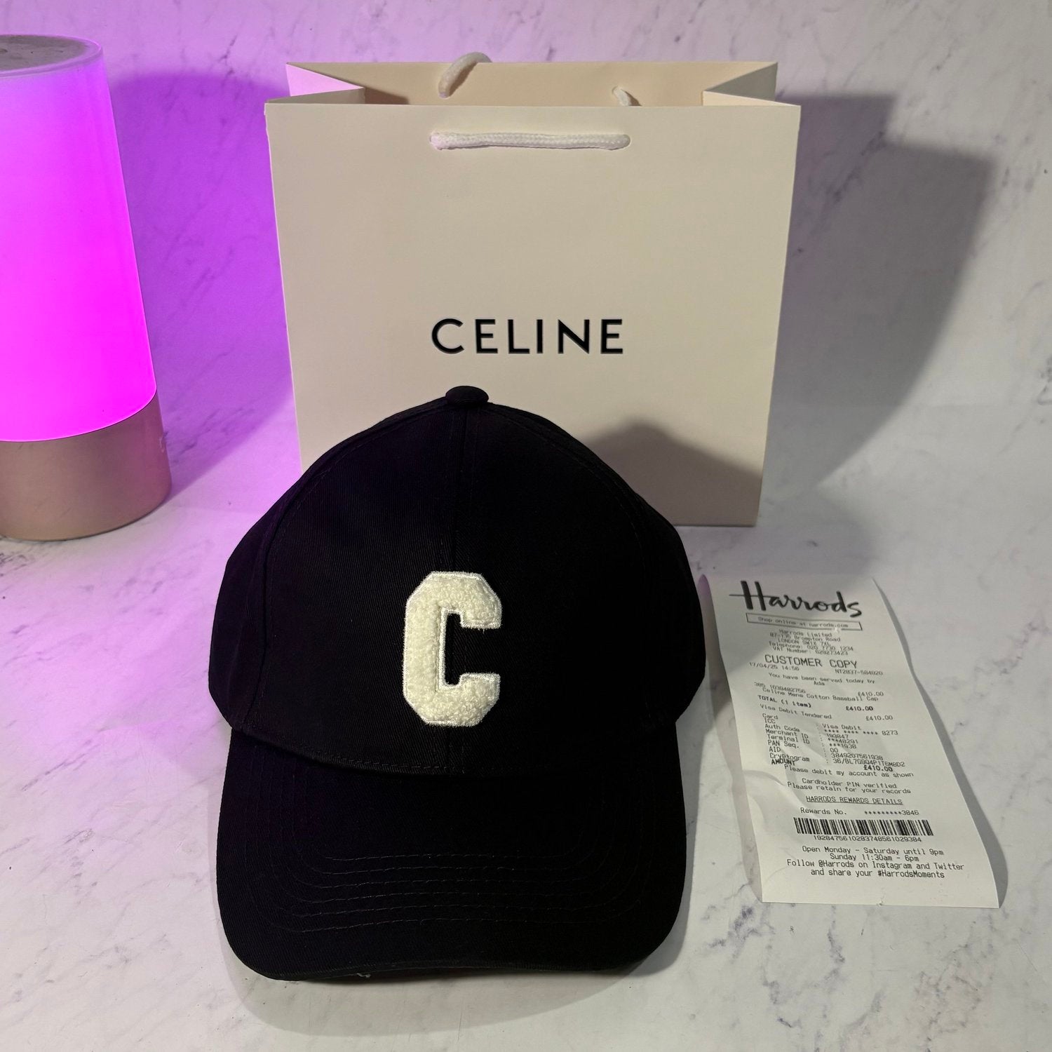 CELINE INITIAL CAP