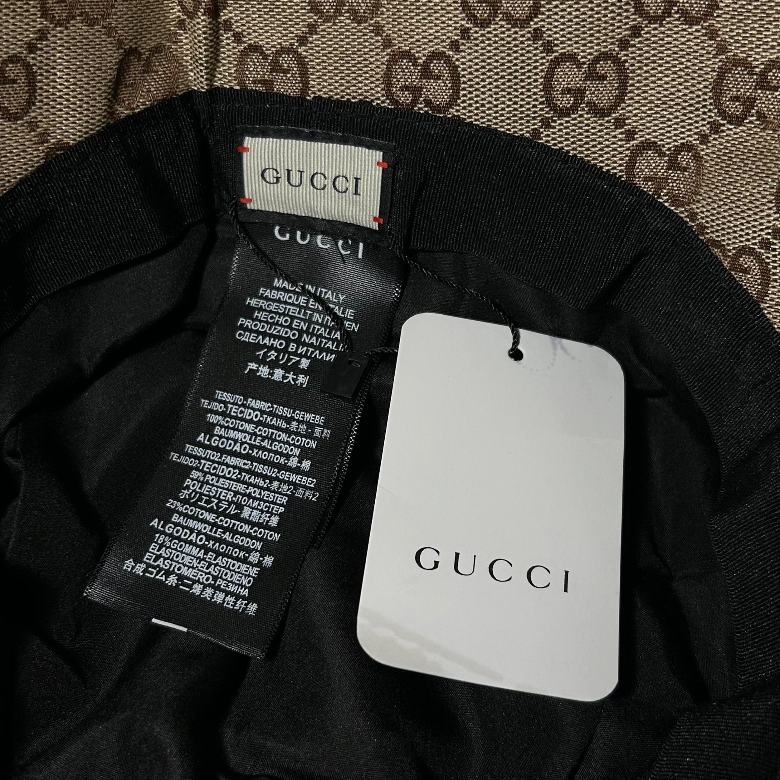 GUCCI GG CANVAS BUCKET HAT - Image 5