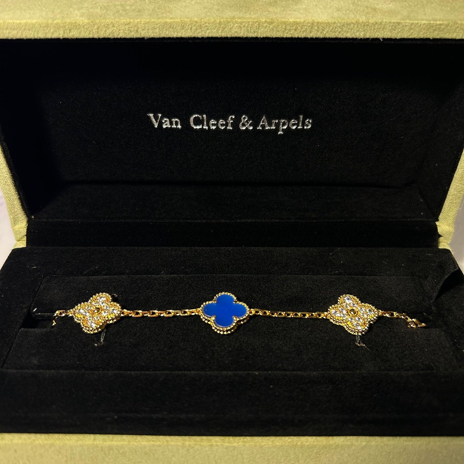 VAN CLEEF DIAMOND ALHAMBRA BRACELETS (8 COLOURS) - Image 7