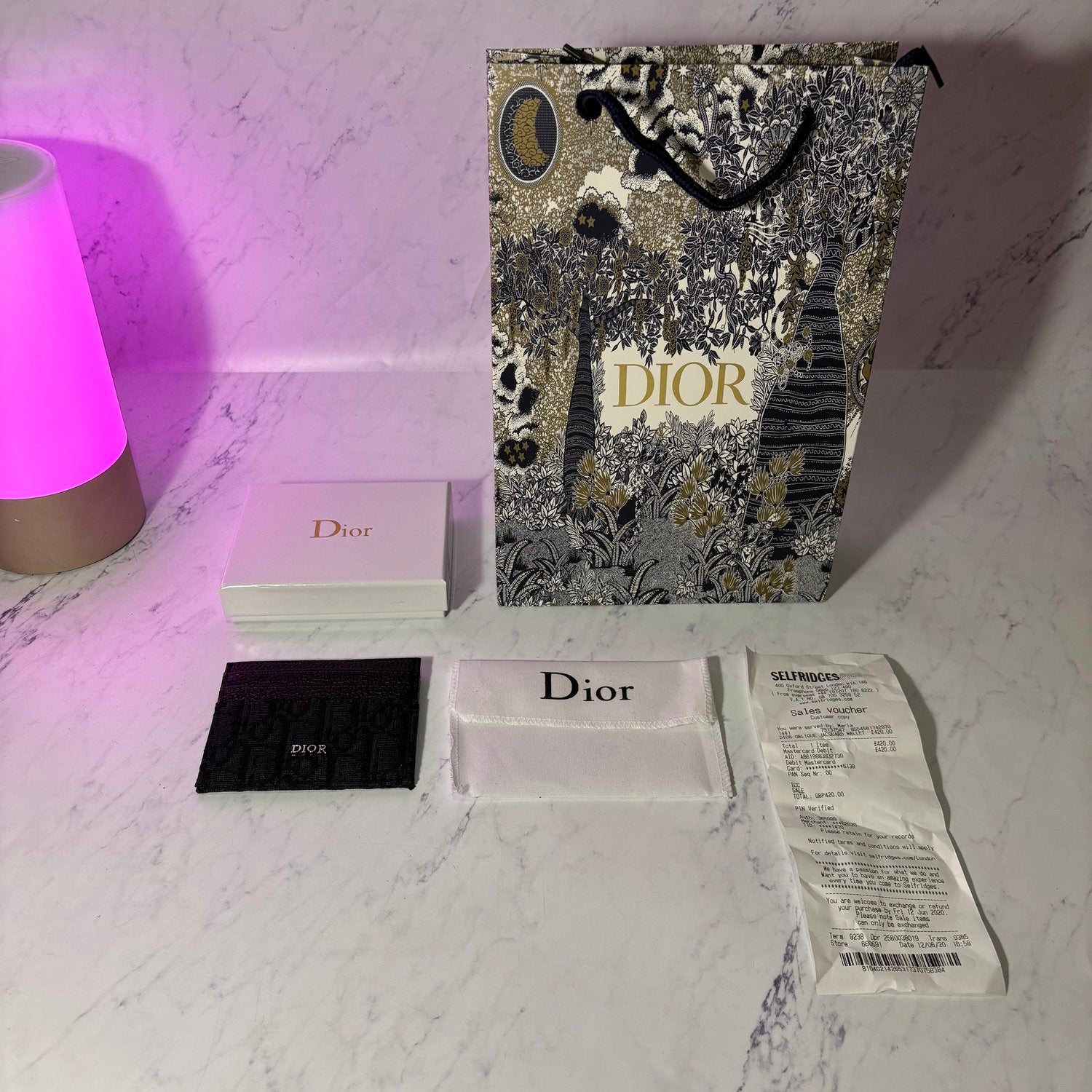 DIOR CARD HOLDER