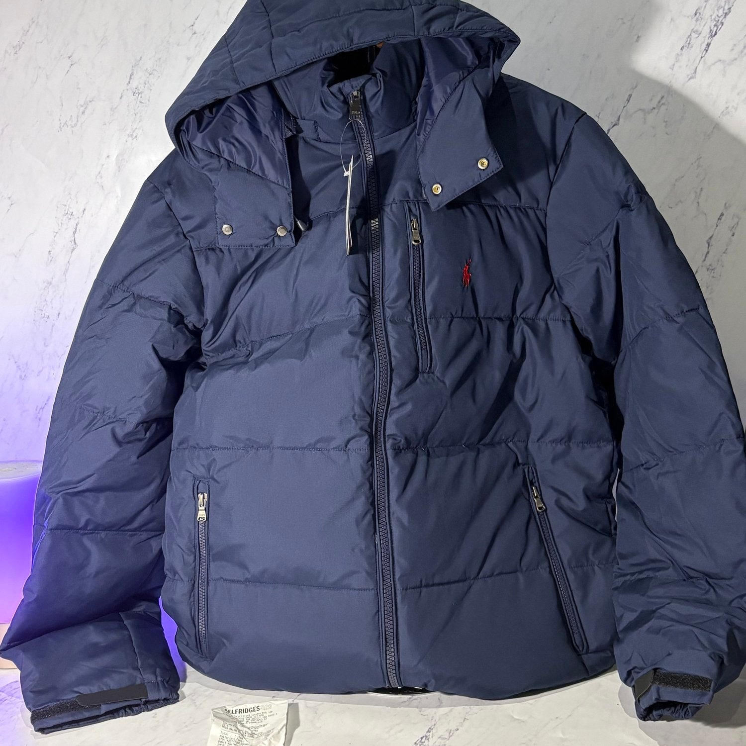 RALPH LAUREN PUFFER JACKET (SIZE S-XL)