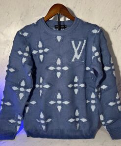Alternative view of LV TEXTURED KNIT SWEATER (SIZE M-XL)