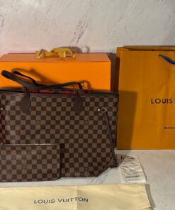 LV TOTE BAG BROWN DAMIER