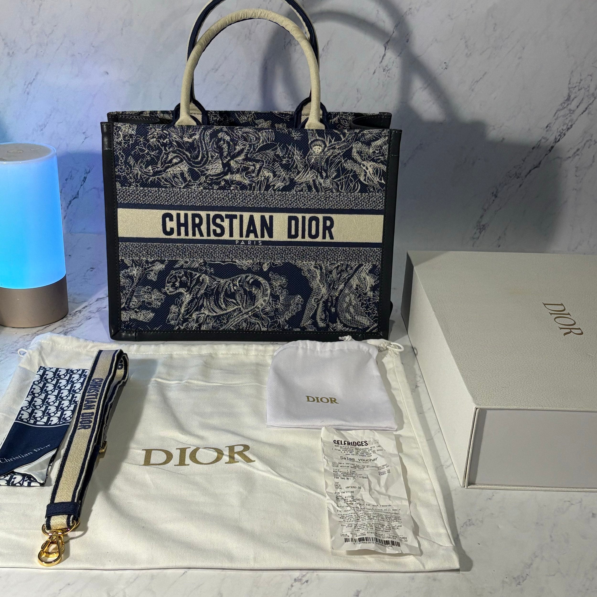 DIOR TOTE BAG JUNGLE - Image 5
