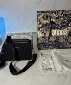 DIOR POUCH WITH STRAP