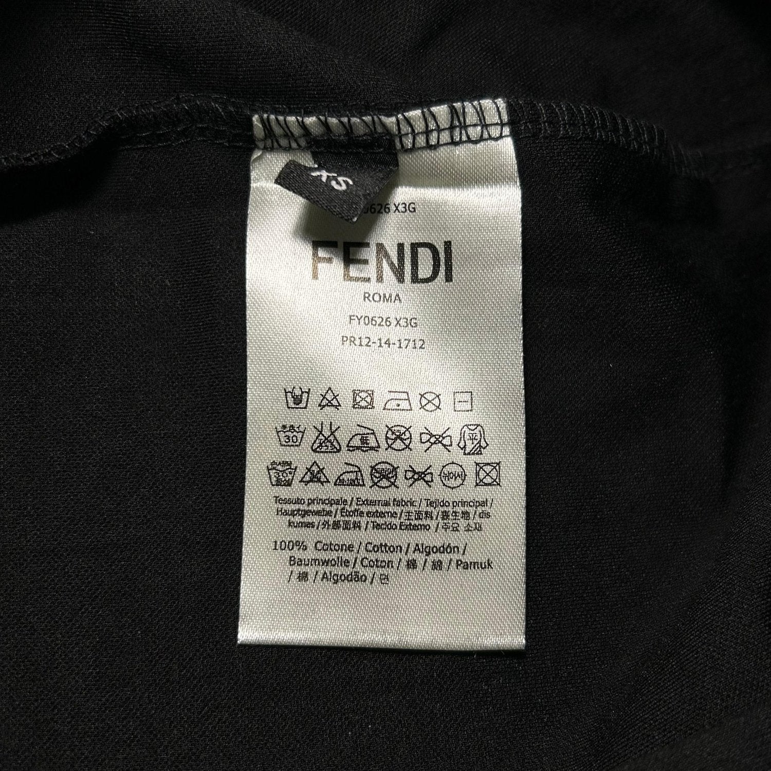 FENDI PIQUE SWEATSHIRT (SIZE XS-L) - Image 2