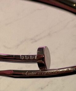 Alternative view of CARTIER JUSTE UN CLOU BRACELETS (3 COLOURS)