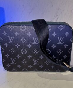 Alternative view of LV TRIO BAG BLUE MONOGRAM