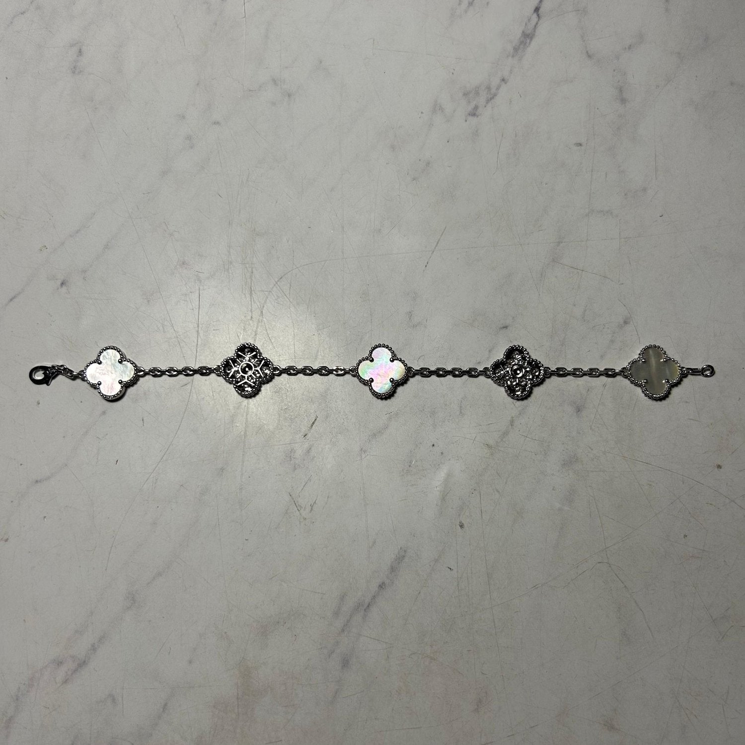 VAN CLEEF DIAMOND ALHAMBRA BRACELETS (8 COLOURS) - Image 28