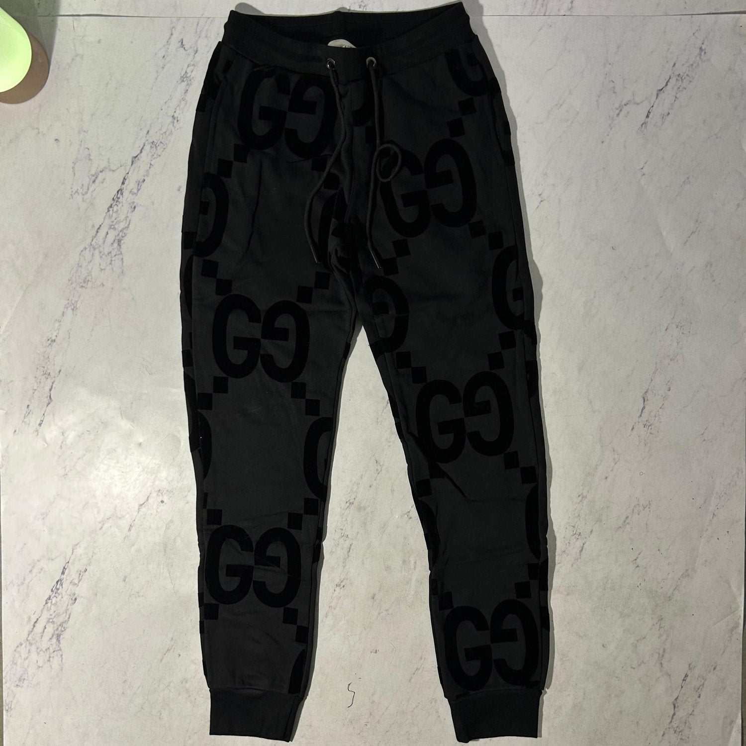 GUCCI MONOGRAM PATTERN JOGGERS (SIZE M-XL) - Image 5